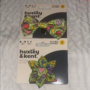 Huxley & Kent Fruit Pattern Bow Tie and Flower Set